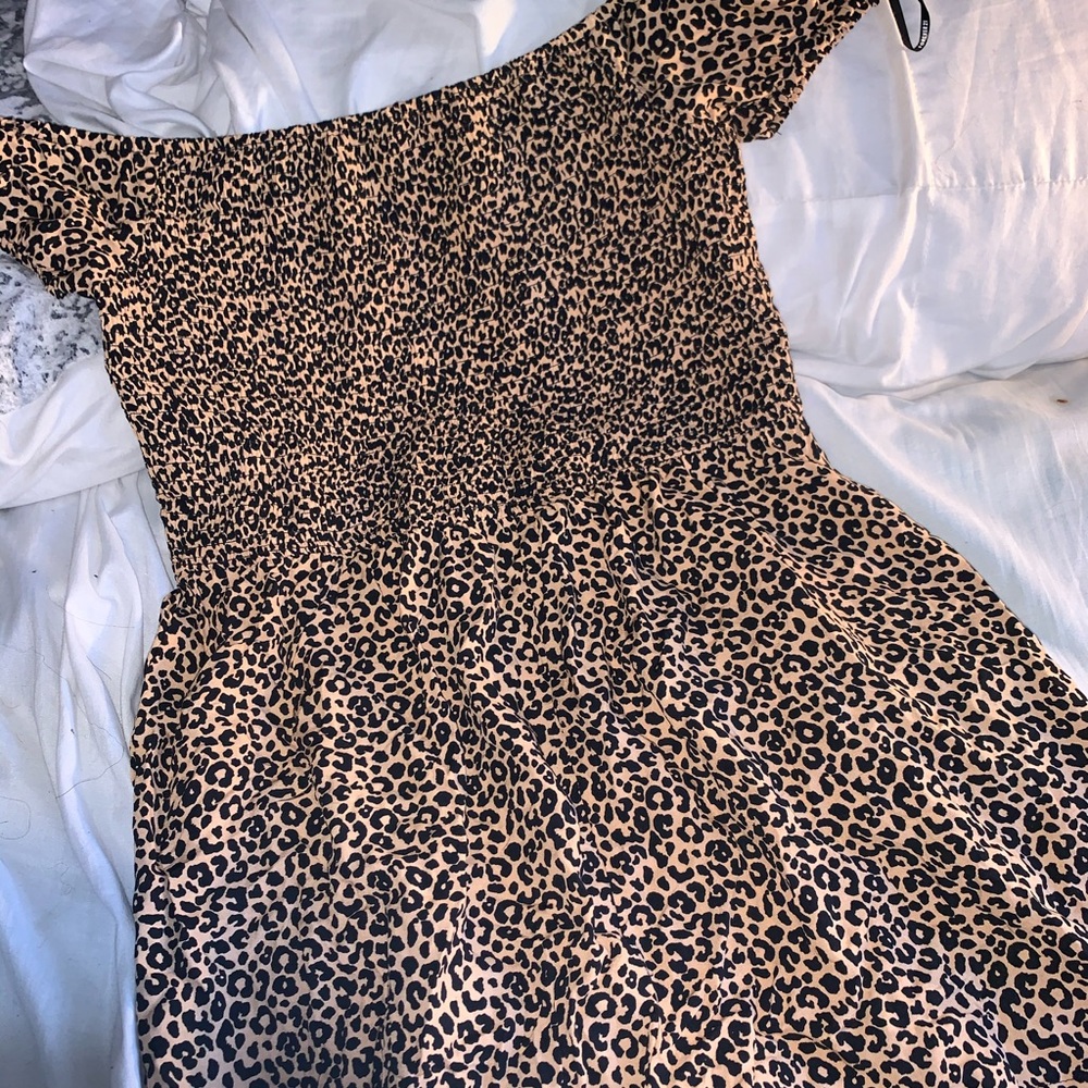 Forever 21 cheetah romper